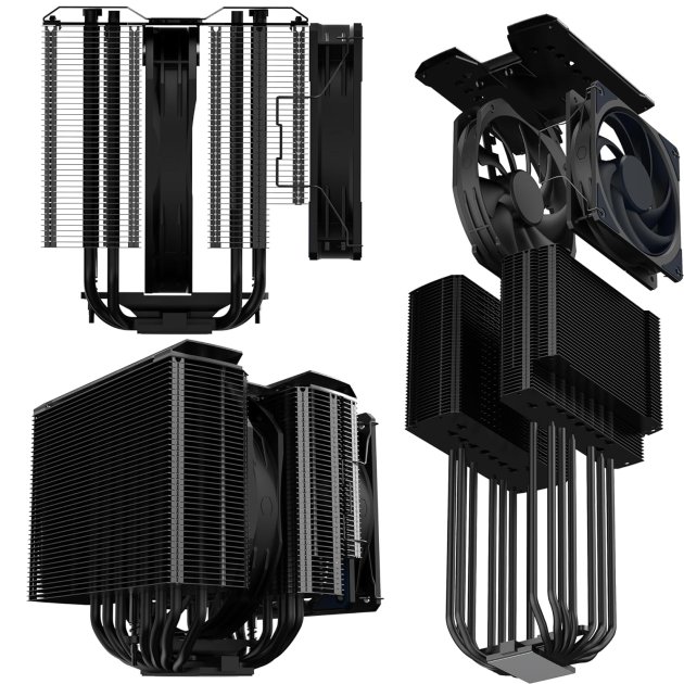 Cooler Master MA824 Stealth vs DeepCool Assassin IV