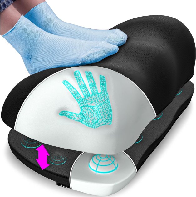 The Perfect Desk Companion - Everlasting Comfort Foot Rest with Massage Features