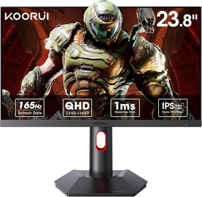 KOORUI 24-inch Nano IPS Gaming Monitor - Ultimate Performance For Gamers