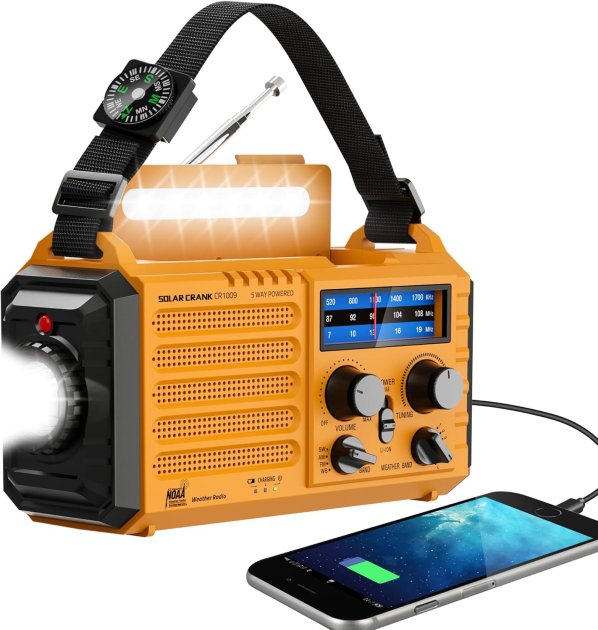 All-in-One Emergency Radio - Flashlight, Reading Lamp Review