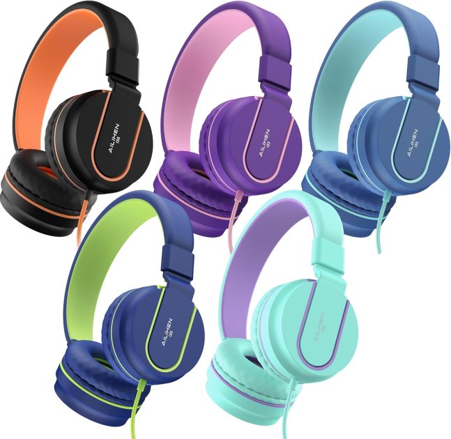 AILIHEN Kids Headphones Bulk 5-Pack Review