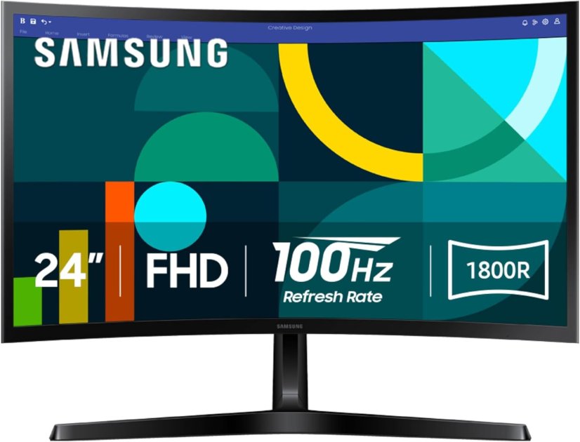 Samsung 24″ Curved Essential S3 Monitor Review